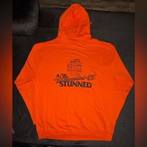 Anti Social Social Club Stunned Orange Hoodie